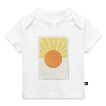 Sun - Baby Premium Organic T-shirt - dark navy - Front