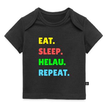 Helau Fasching Kostüm Verkleidung - Baby Premium Organic T-Shirt - Schwarz - Vorne