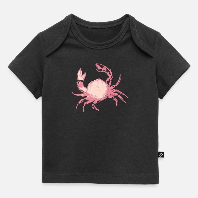 Crabe - T-shirt Premium bébé bio - noir