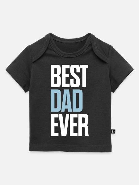 Bester Vater - Baby Premium Organic T-Shirt - Schwarz