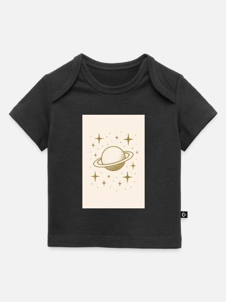 Stern - Baby Premium Organic T-Shirt - Schwarz