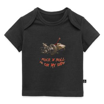 Only Sidecar - T-shirt Premium bébé bio - noir - Devant