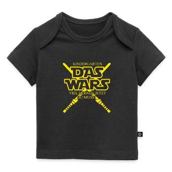 School enrollment kindergarten that's learning you have to learn - Baby Premium Organic T-shirt - black - Front
