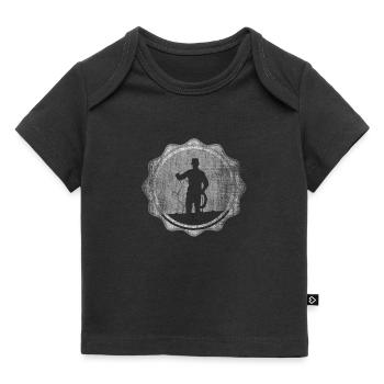 Schornsteinfeger Glücksbringer - Baby Premium Organic T-Shirt - Schwarz - Vorne
