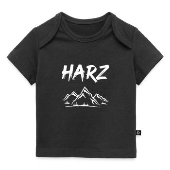 Harz - Baby Premium Organic T-Shirt - Schwarz - Vorne