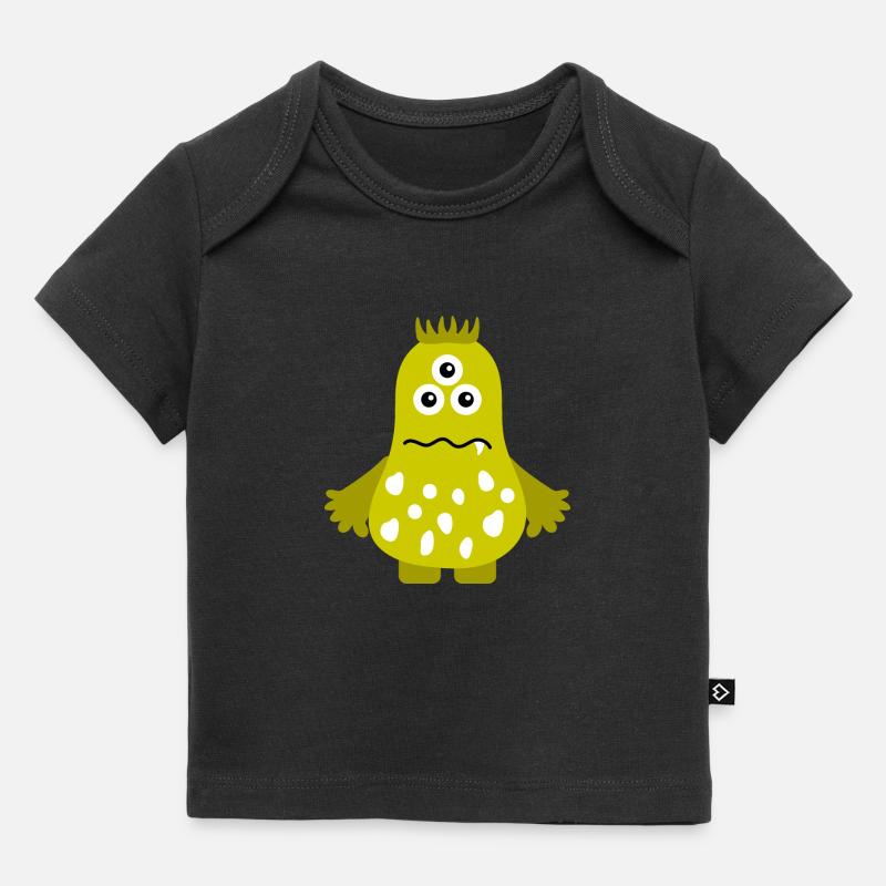 Monstre monstre - T-shirt Premium bébé bio - noir