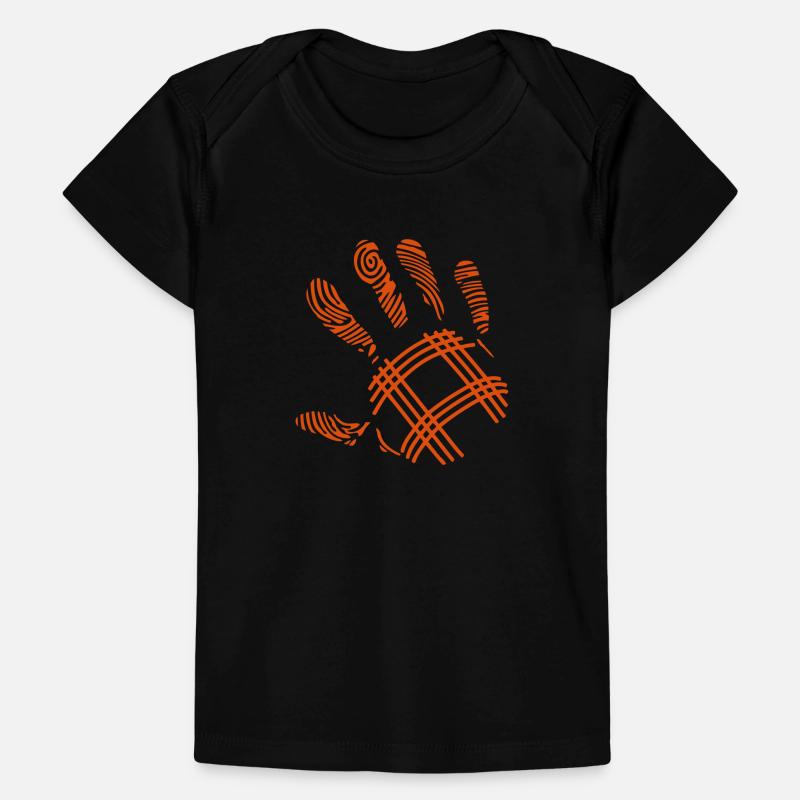 petanque empreinte main T-shirt Premium bébé bio