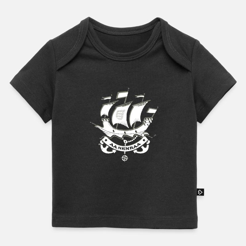 Aabenraa Danemark - T-shirt Premium bébé bio - noir