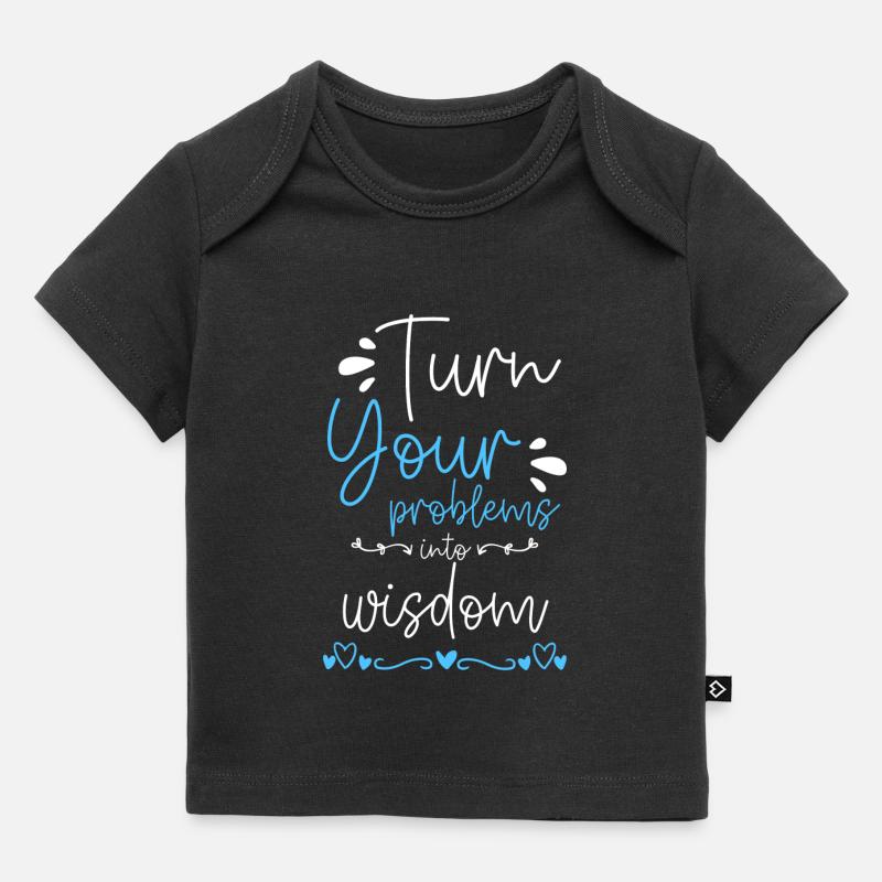 Problème Fun No problem Devise - T-shirt Premium bébé bio - noir