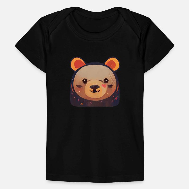 Cuddly Bear Illustration Baby Premium Organic T-shirt