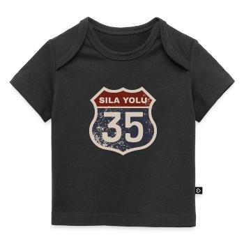 Izmir - Baby Premium t-shirt biologisch - zwart - Voor
