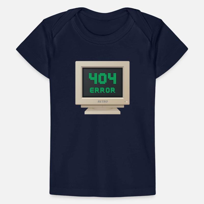 CRT design - Error 404 Baby Premium Organic T-shirt