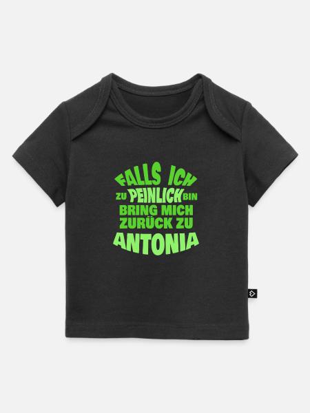 Geschenk für Antonia - Baby Premium Organic T-Shirt - Schwarz