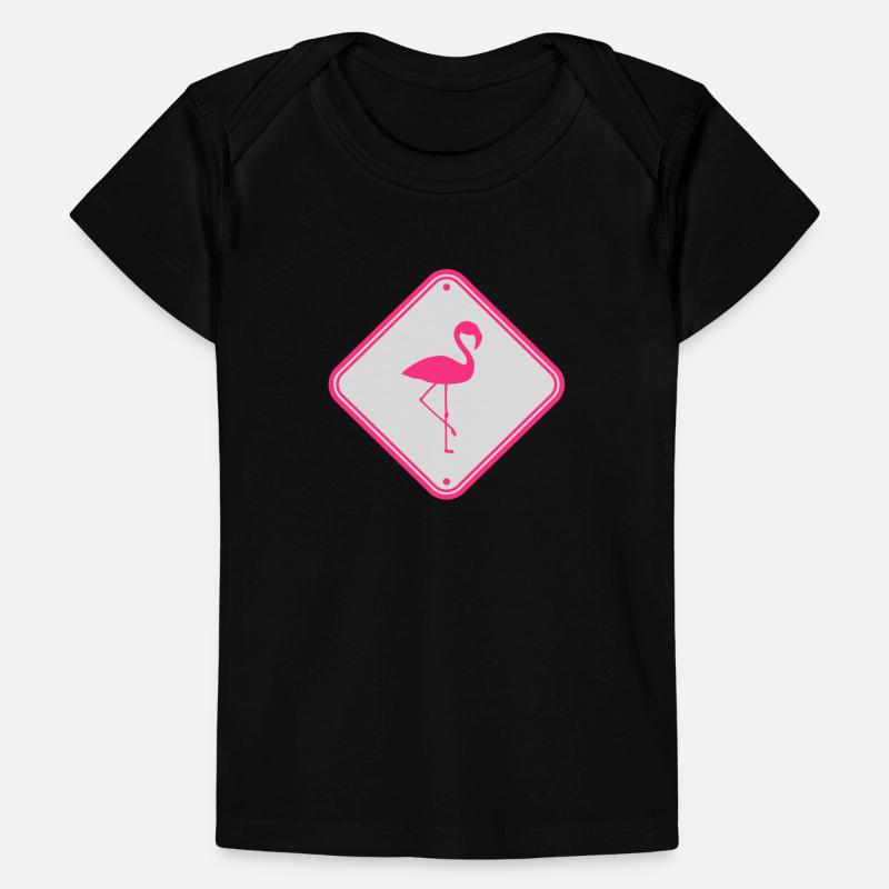 warning note caution caution shield danger fla Baby Premium Organic T-shirt