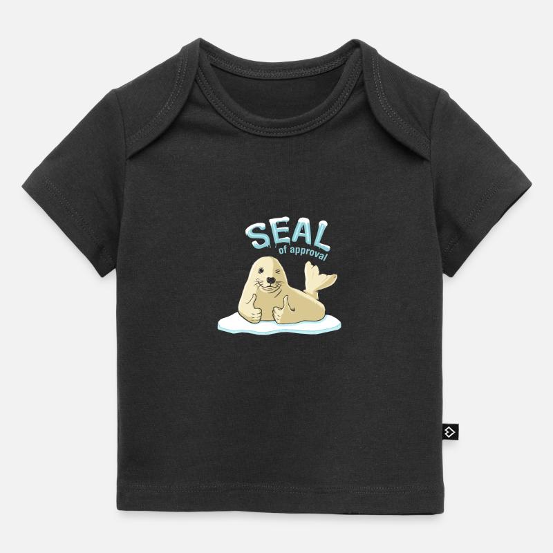 Cachet - T-shirt Premium bébé bio - noir