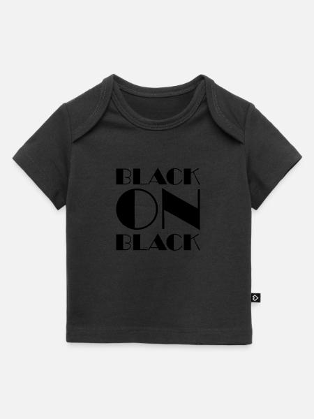 Black On Black - Baby Premium Organic T-Shirt - Schwarz