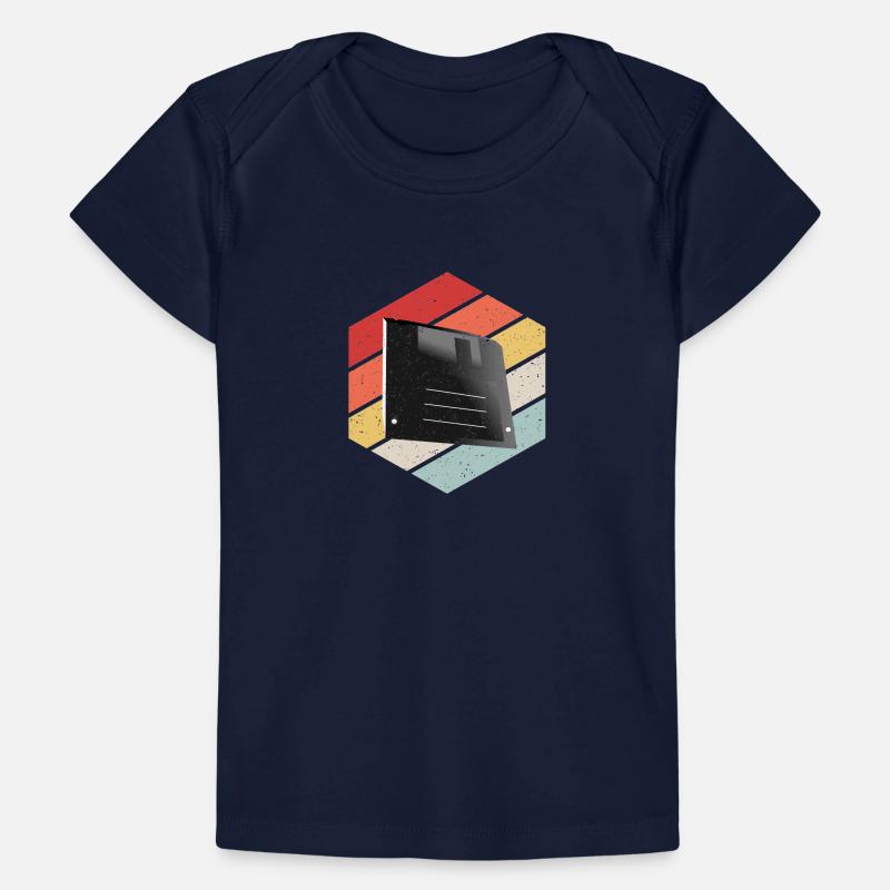 Diskette Floppy Disk Baby Premium Organic T-shirt