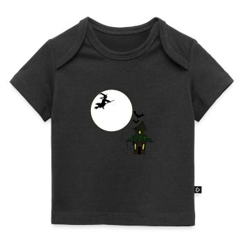 Cottage des sorcières - T-shirt Premium bébé bio - noir - Devant