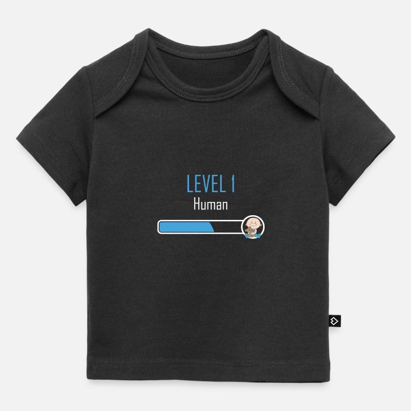 Level 1- Bébé - T-shirt Premium bébé bio - noir