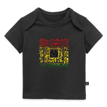 Reggae Code - T-shirt Premium bébé bio - noir - Devant