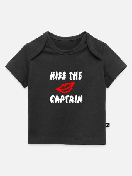 Kapitän - Baby Premium Organic T-Shirt - Schwarz