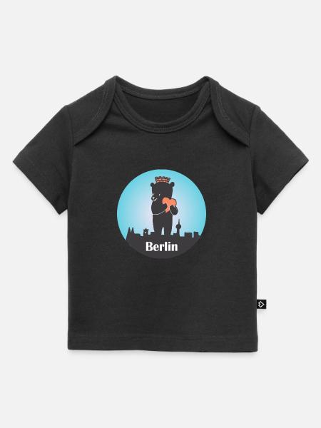 Berlin - Baby Premium Organic T-Shirt - Schwarz