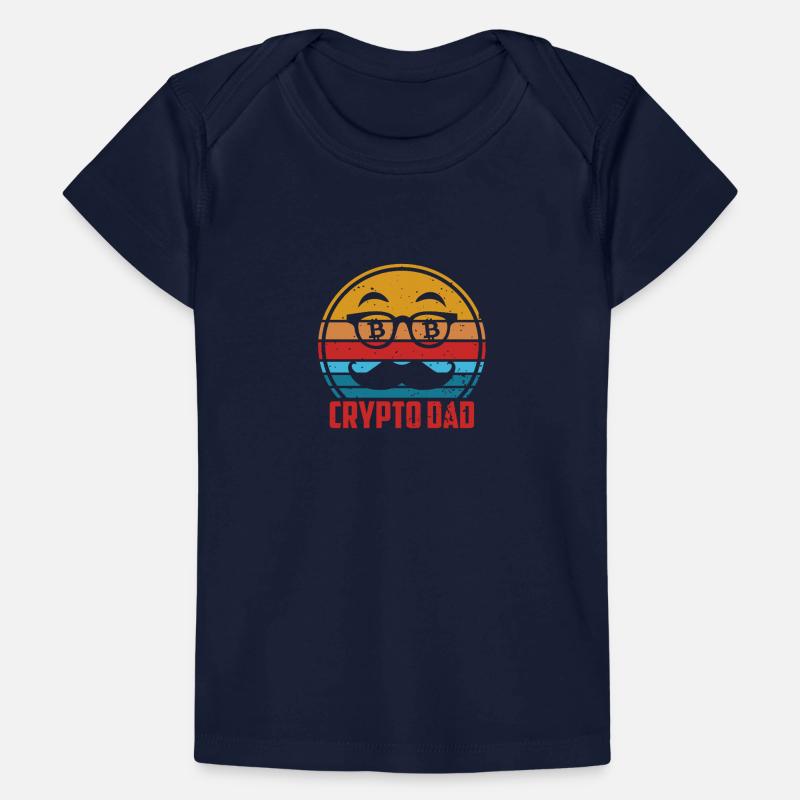 Crypto dad T-shirt Premium bébé bio