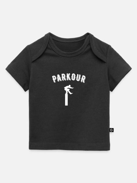 Freies Laufen - Baby Premium Organic T-Shirt - Schwarz