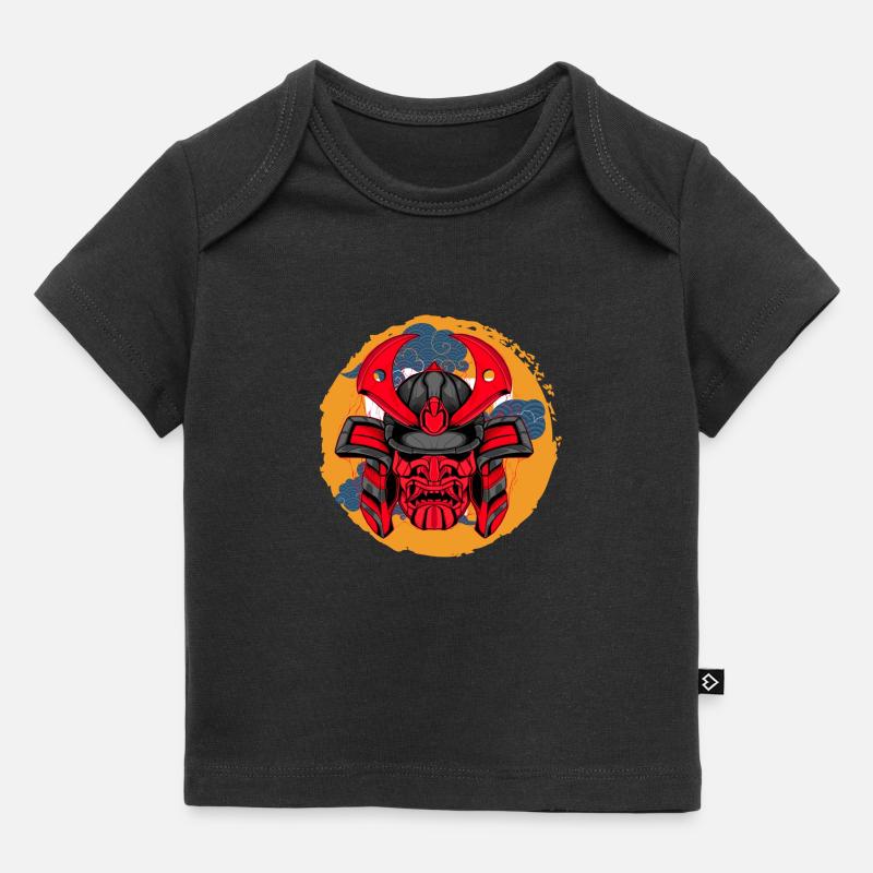Samurai_3 - Baby Premium Organic T-Shirt - Schwarz