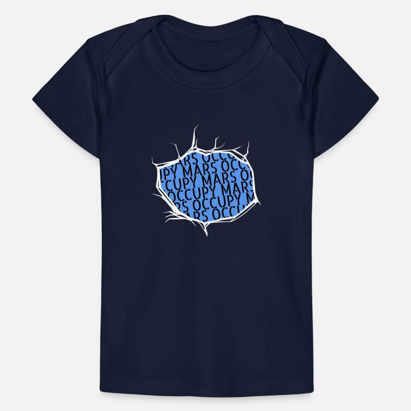 Gift Idea Jokes Planets Physics Space Ship Baby Premium Organic T-shirt