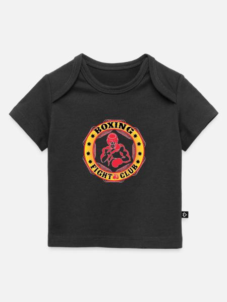 Boxing Fight Club Design - Baby Premium Organic T-Shirt - Schwarz