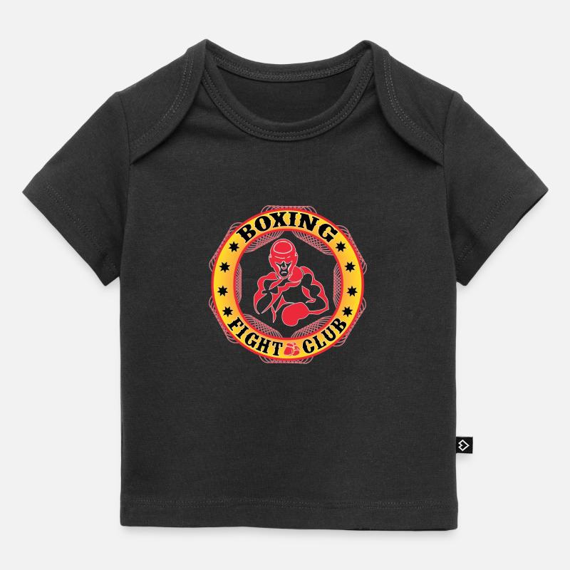 Conception de club de combat de boxe - T-shirt Premium bébé bio - noir