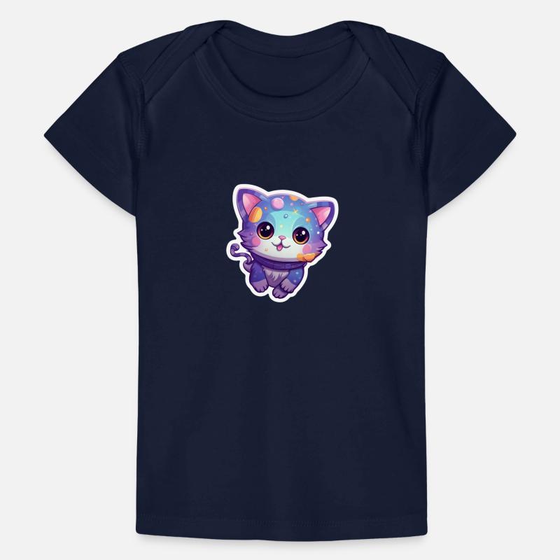 s cute space kitty Baby Premium Organic T-Shirt