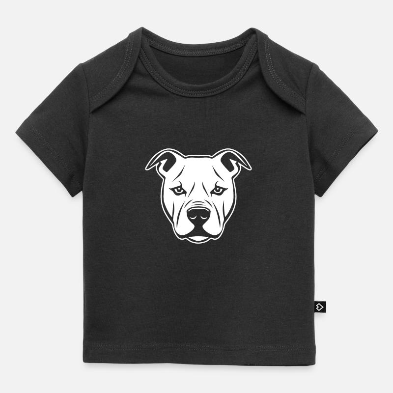 Pitbull - T-shirt Premium bébé bio - noir