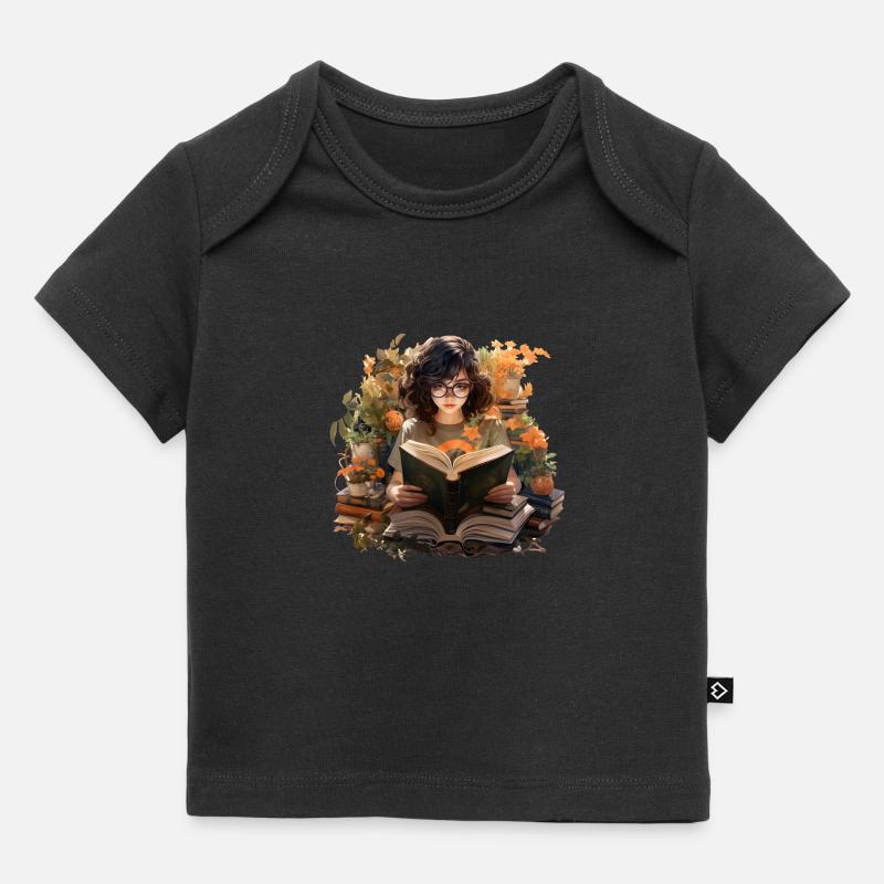 book lovers - T-shirt Premium bébé bio - noir