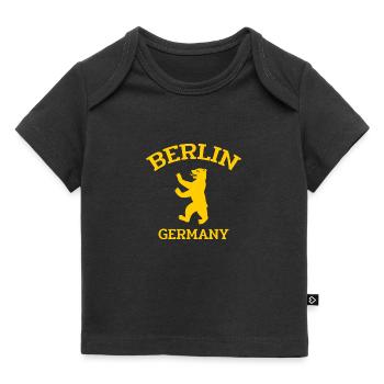 Berlin - Germany - Berliner Bär - Baby Premium Organic T-Shirt - Schwarz - Vorne