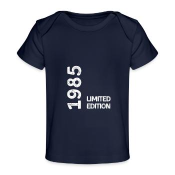 1985 Limitierte Auflage - Baby Premium Organic T-Shirt - Dunkelnavy - Vorne