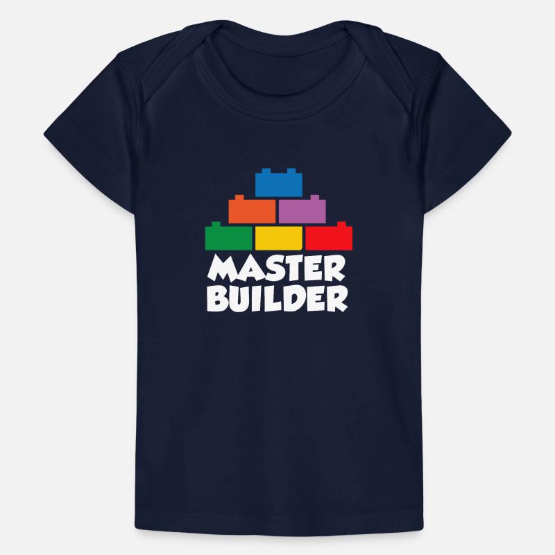 Brick Builder Brick Building Master Builder Baby Premium Organic T-shirt