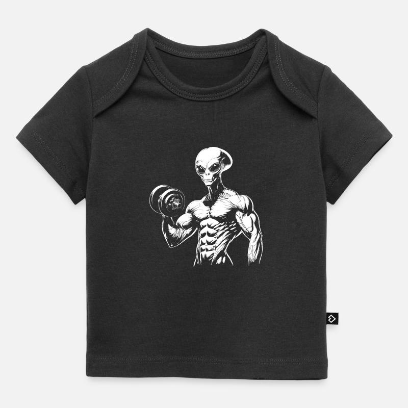 Culturisme - T-shirt Premium bébé bio - noir