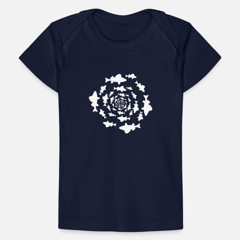 École de perche - Pêche, cadeau de pêcheur T-shirt Premium bébé bio