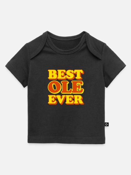 Ole Vorname Lustiges Geschenk - Baby Premium Organic T-Shirt - Schwarz