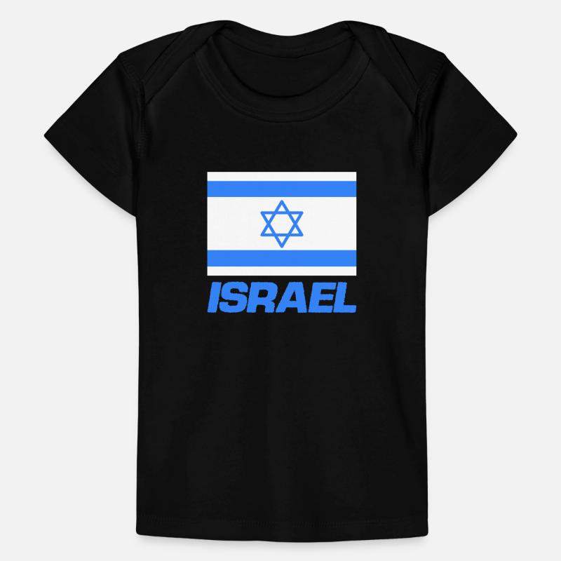 Drapeau d’Israël T-shirt Premium bébé bio