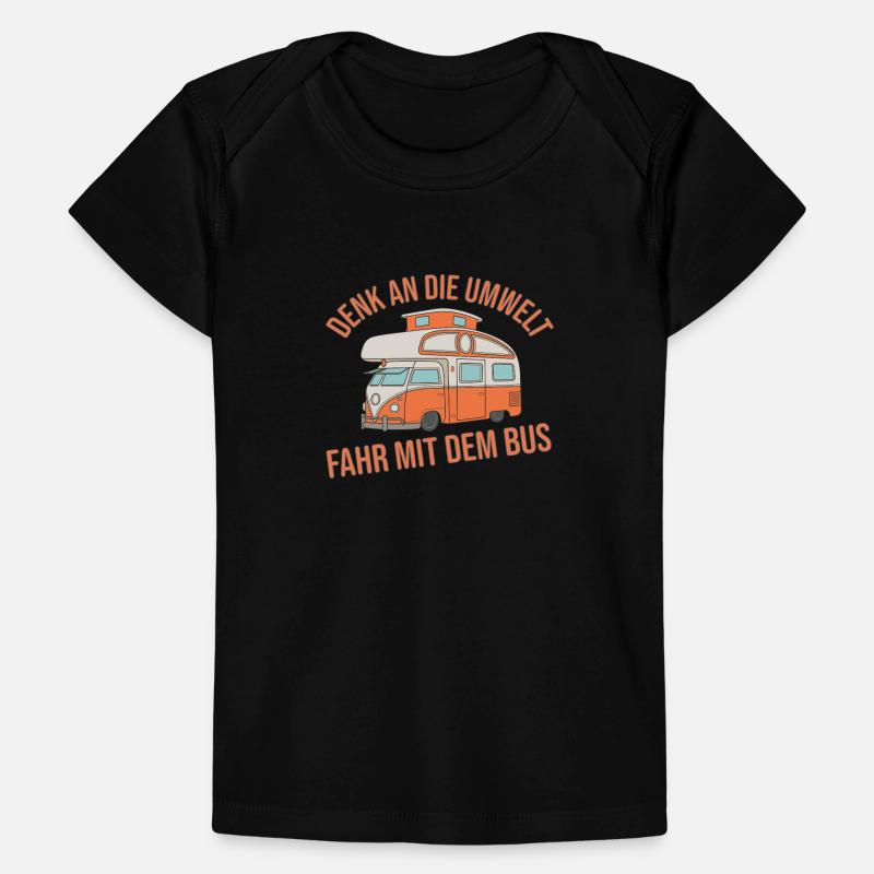 Environment - Ride by bus gift idea camper Baby Premium Organic T-shirt