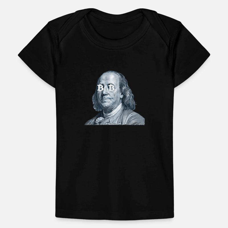Benjamin Franklin Bitcoin Baby Premium Organic T-shirt