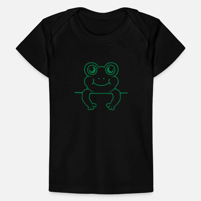 Wall Frog Shield Comic T-shirt Premium bébé bio