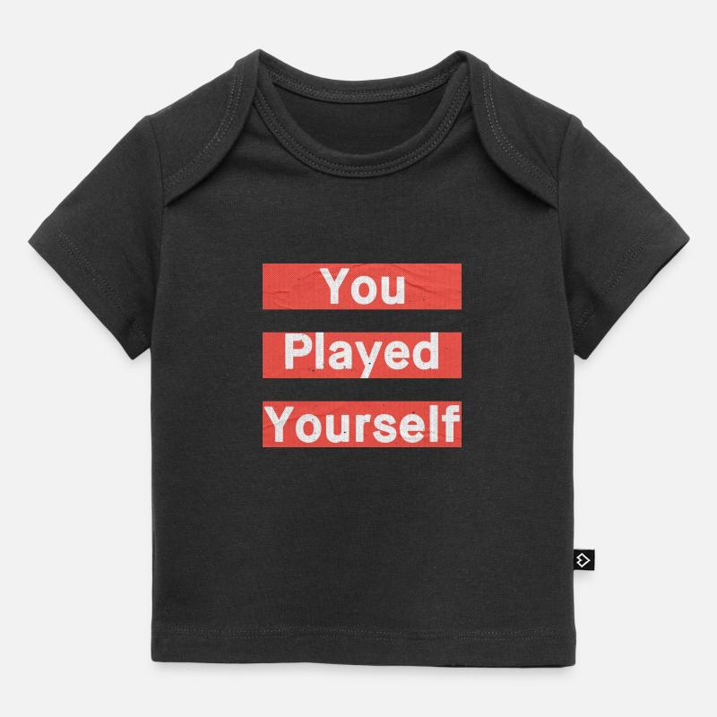 vous avez joué vous-même - T-shirt Premium bébé bio - noir
