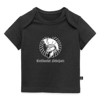 Skinhead antifasciste - T-shirt Premium bébé bio - noir - Devant
