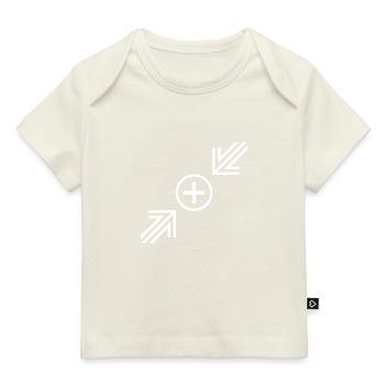 arrow - Baby Premium Organic T-shirt - dark navy - Front