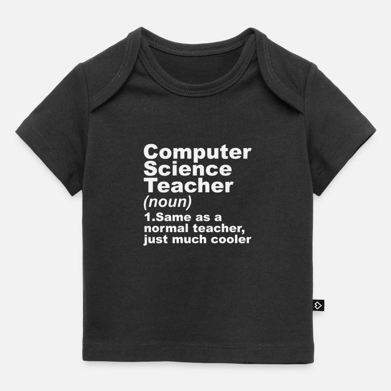 Computer Science Teacher Definition - Baby Premium Organic T-Shirt - Schwarz