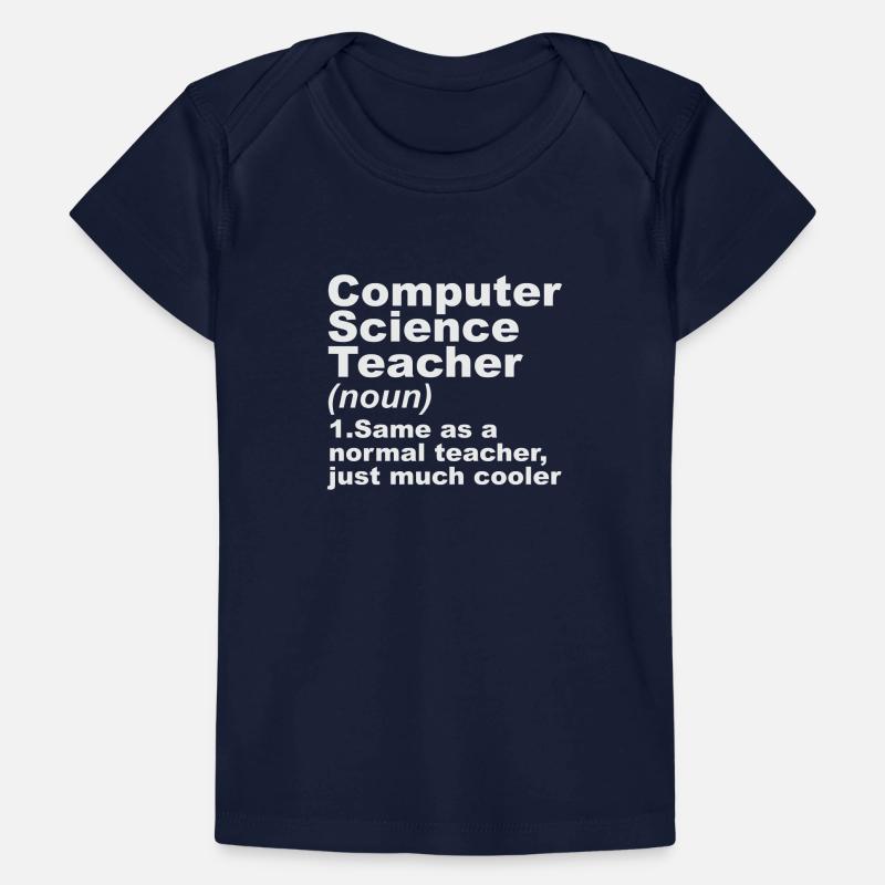 Computer Science Teacher Definition Baby Premium Organic T-shirt